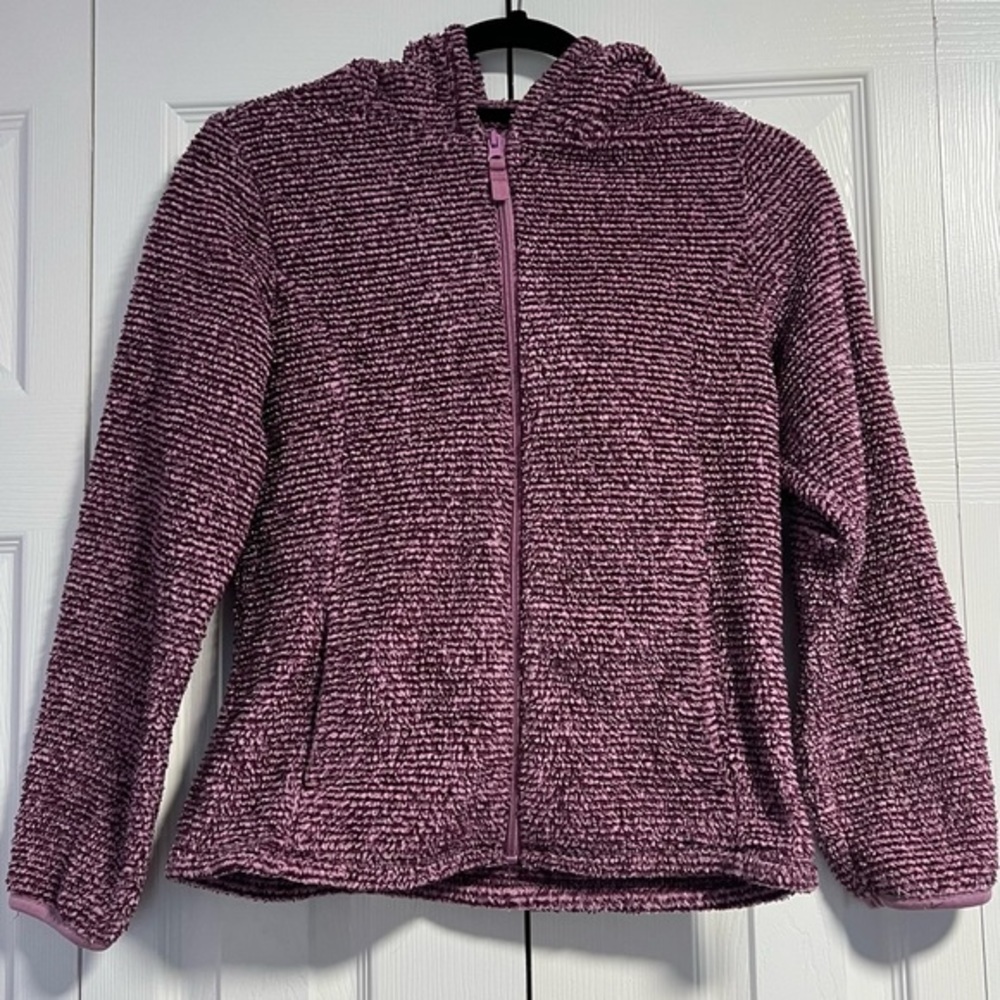 Youth Purple Wonder Nation Zip up Hoodie Size 10/12